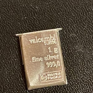 Silver 1 gram bars