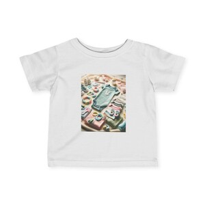 Adorable Infant Fine Jersey Tee with Colorful Design, Baby Shirt, Toddler Outfit, Gift for New Parents, Cute Baby Clothes, Birthday Gift