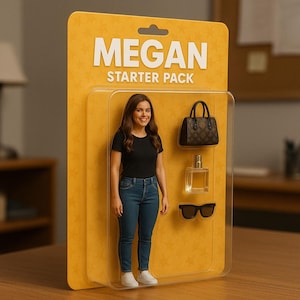Custom Personalized Action Figure – Funny Starter Pack - in 24h