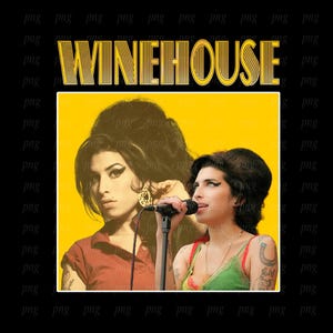 Amy Winehouse Vintage png,  90s Rap Hip Hop Png Instant Download, File png, File Digital, Digital Download