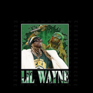 Lil Wayne Vintage png,  90s Rap Hip Hop Png Instant Download, File png, File Digital, Digital Download