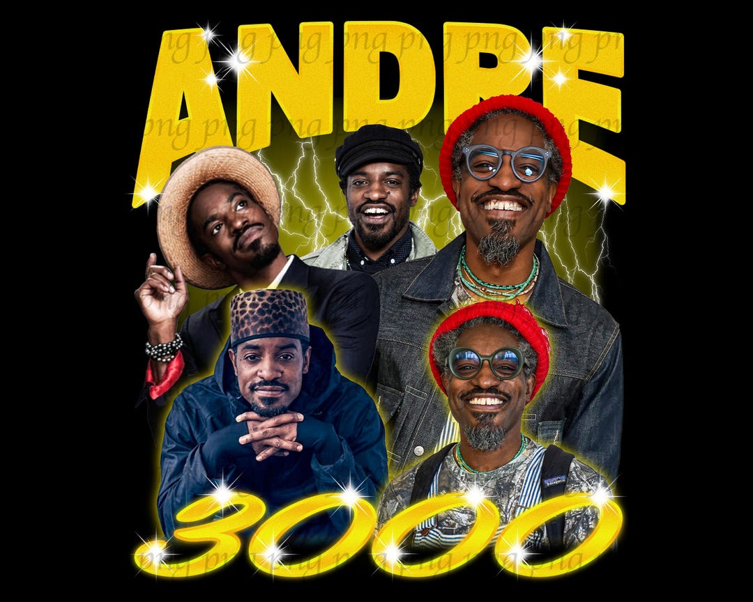 Andre 3000 Png , Ready to Print, Printable Design, Hiphop Artist, 90s ...