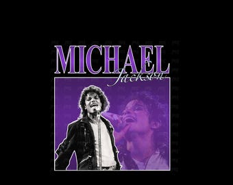 King Of Pop Png , Ready to print, printable design, hiphop artist, 90s, rapper, rap tee design, 300 dpi