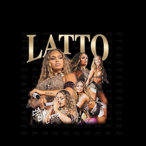 Latto Vintage png,  90s Rap Hip Hop Png Instant Download, File png, File Digital, Digital Download
