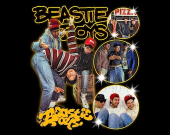 Beastie Boys Png , Ready to print, printable design, hiphop artist, 90s, rapper, rap tee design, 300 dpi