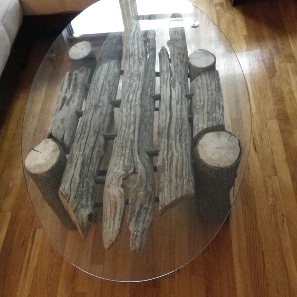 Brooklyn's Authentic Driftwood Table