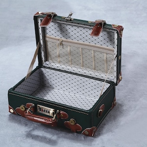 Borsa a mano vintage retrò Roam & Craft da 13" fatta a mano - Custodia multiuso da viaggio, in pelle vegana