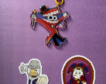 TADC keychain / stickers