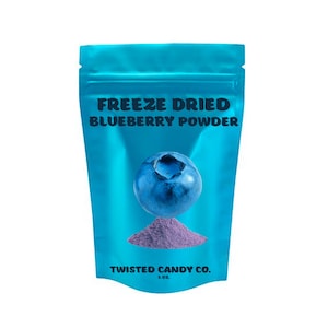 Freeze Dried Blueberry Powder | Healthy Fruit Powder for Smoothies, Yogurt, Baking, Cooking