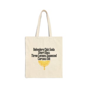 Dorit&#39;s Drink Order Canvas Tote Bag, Bravo Real Housewives, BravoCon Bag, Gifts for Her, RHOBH Quotes, Reusable Market Bag, Bravo Gifts