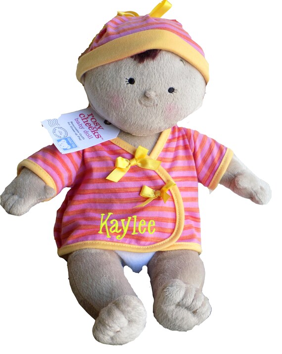 PERSONALIZED Rosy Cheeks Soft Girl Baby Doll 15 Etsy