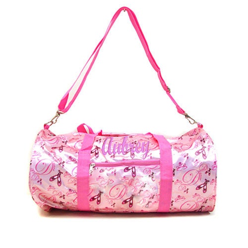 PERSONALIZED Dance Ballet Print Duffel Pink Satin Gym Bag Tote Tassen & portemonnees Bagage & Reizen Duffelbags 