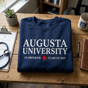 Sweat à capuche brodé programme PA, sweat-shirt personnalisé 2027 adjoint au médecin universitaire, vêtements pour faculté de médecine, cadeau du futur professionnel de la santé