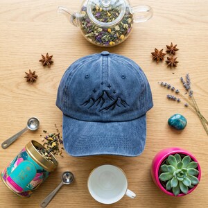 Terrasen Embroidered Hat, Throne of Glass Inspired Cap, Aelin Galathynius Fan Gift, Fantasy Reader Hat, Bookish Merch, SJM Fan Cap image 1