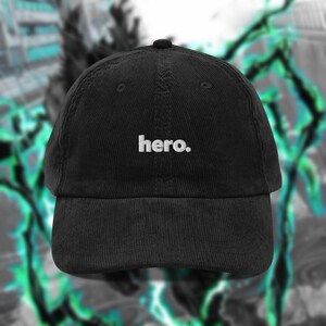 Hero Anime Embroidered Cap – My Hero Academia Deku Hat, Plus Ultra Cosplay Gift, Anime Streetwear Baseball Cap, Anime Hat