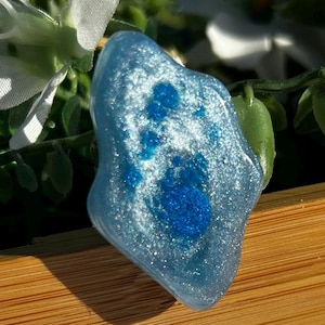 Handmade resin hairclip