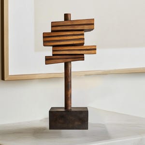 Hand carved wooden installation abstract handmade carved art hand sculpture artwork wood original carved art decoration