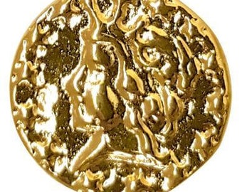 Head of Zeus Coin Pendant