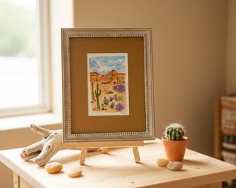 Purple sage in the Desert
