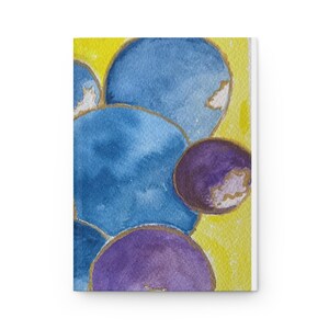 Carnet de notes groovy à couverture rigide, carnet d'art, carnet d'aquarelle, cadeau pour écrivains, Bullet Journal, prise de notes inspirante