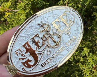Jefe Senior Chief Belt Buckle | Lady Goat | CPO | SCPO | MCPO | Jefe | Retirement | Khaki Ball | Gift for Chief