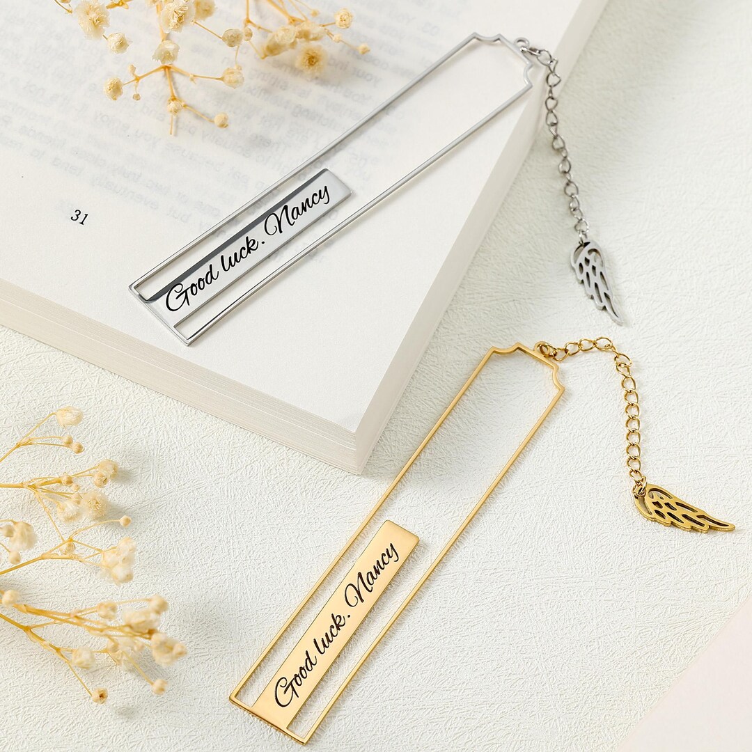 Freedom Bookmarks Custom Metal Page Maker, Freedom Wing Bookmark, Back-to-school Gift ...
