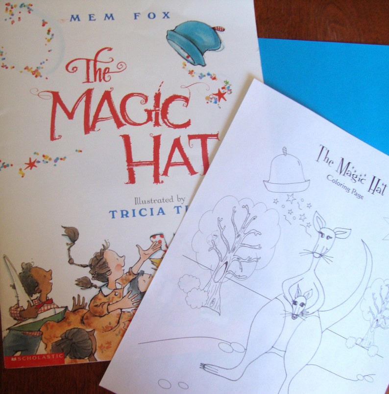 Magic Hat Literacy and Math Themed Unit with Original Illustrations image 3