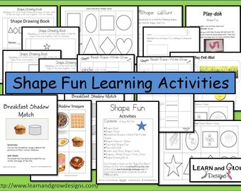 Shape Fun Learning Activities