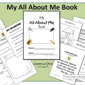 My All About Me Book image 1