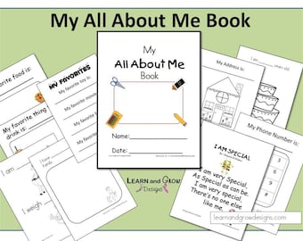 My All About Me Book