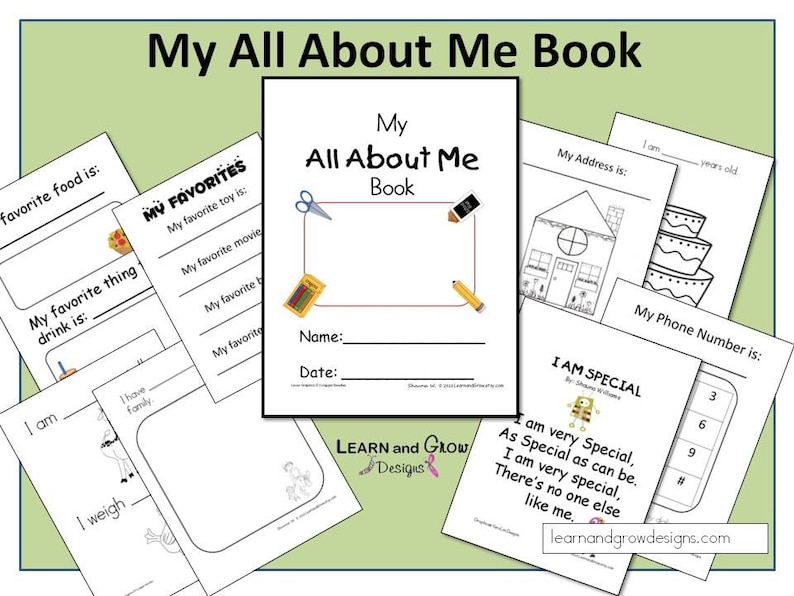 My All About Me Book image 1