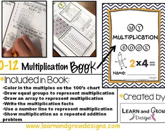 NEW * My Multiplication Book