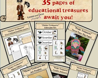Pirate Treasures Educational and Artistic Activities