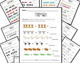 Simple Addition Practice Pages Common Core Aligned
