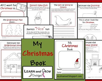 My Christmas Activity and Drawing Book for Children