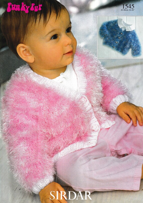 eyelash yarn cardigan