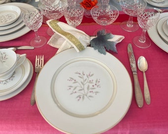 Vintage Dish Set- Service for 10 + Serving Dishes