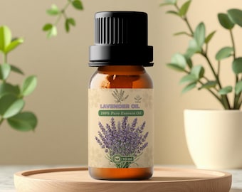 Natural Lavender Essential Oil, 100% Pure, Aromatherapy Diffuser