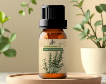 100% Pure Natural Rosemary Essential Oil,Premium Grade Essential Oil for Diffuser ,Aromatherapy,Skin,Massage,Candle,Soap Making Fragrance