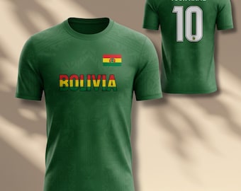 Bolivia Soccer Shirt Set, Custom Name Number, World Cup 2026 Fan Jerseys