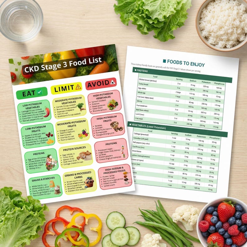 CKD Stage 3 Food List | Kidney Disease Diet Guide (PDF) image 2