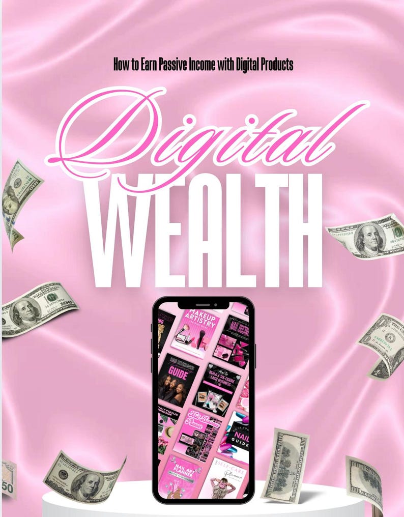 Digital Wealth : Unlock Passive Income Online – Step-by-step Guide - Etsy