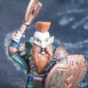 DnD Dwarf Fighter/Paladin/Barbarian - Well Painted