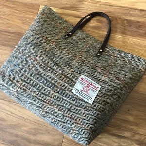 Harris tweed bag