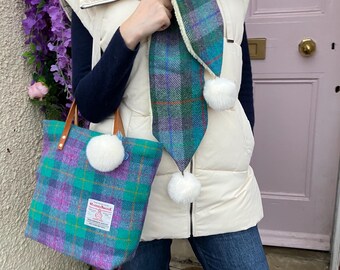 Harris tweed bag