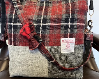 Harris tweed bag