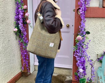Harris tweed bag