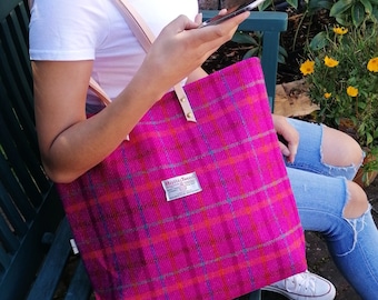 Harris tweed bag