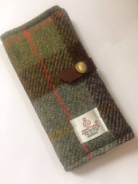 Harris tweed cell phone case cover mens gift sleeve iPhone 7plus case tartan phone sleeve iPhone 6 case iPhone 5s case iPhone 7 sleeve