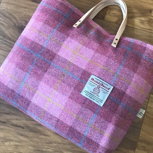 Harris tweed bag